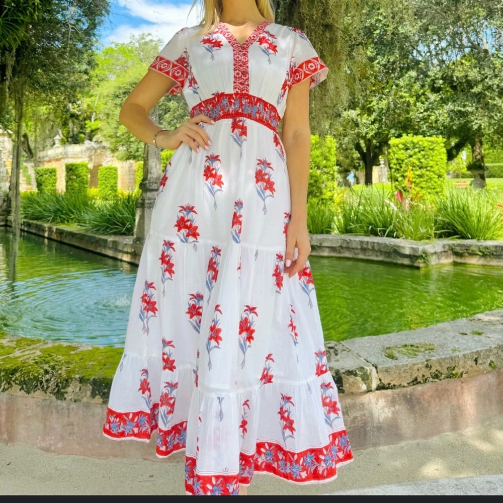 Isla Payal Valencia Maxi Dress, NWOT, size large